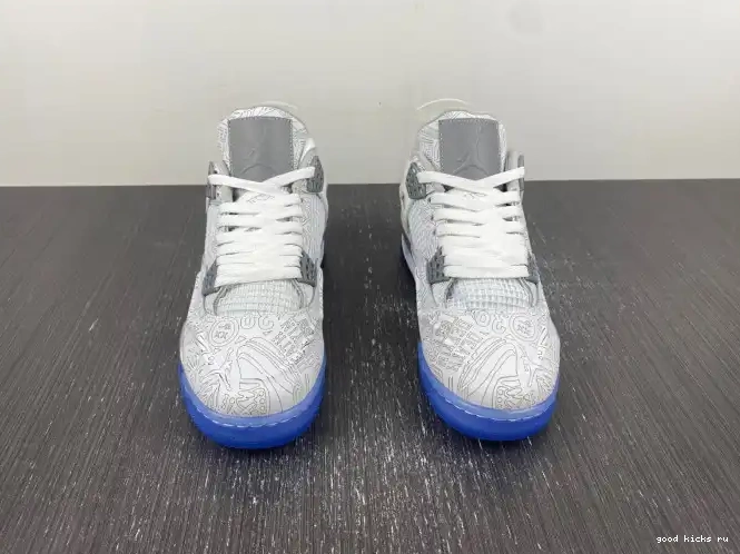 Retro 705333-105 4 Anniversary 30th Jordan Laser 0507